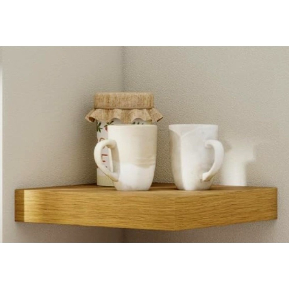 Hobby Lobby Wall Decor Floating Shelf 12 inch‎ Wood With Mounting Hardware New